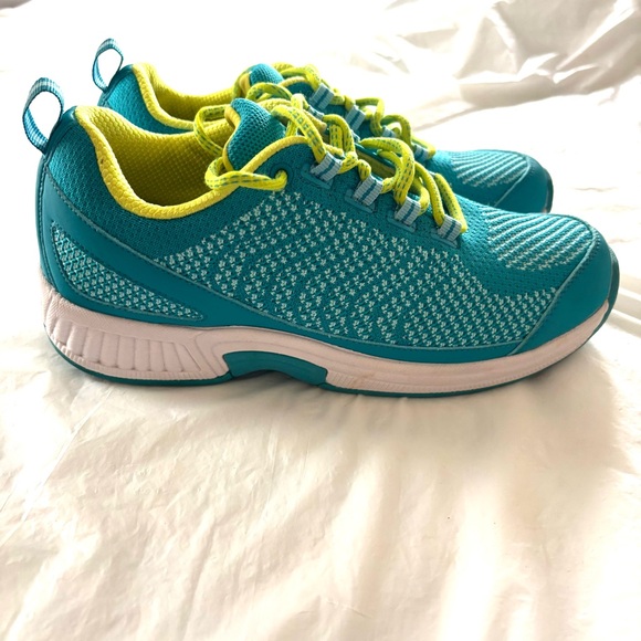 Biofit Orthofeet Orthopedic Walking sneakers shoes Blue SZ 8.5 W Worn 1X Indoors - Picture 2 of 15